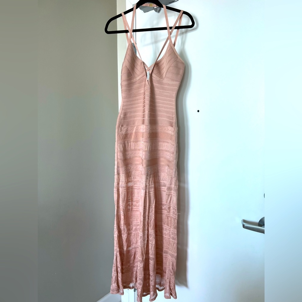 Herve Ledger Vintage Pink Gown Dress size 6